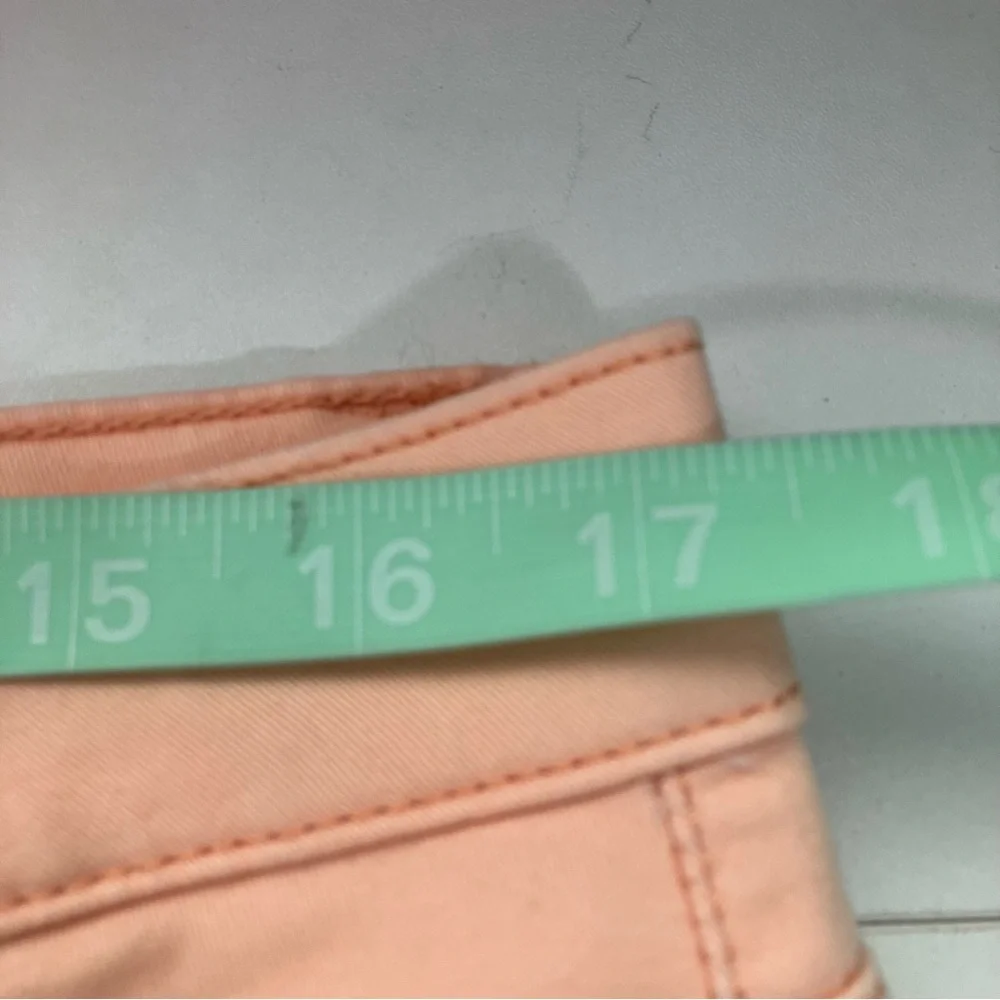 Jones New York Lexington Cuffed Capri Peach/Orange Size 14 - Picture 7 of 9